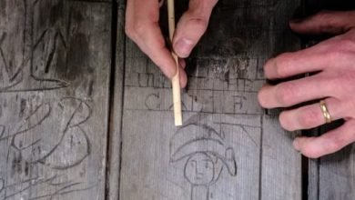 اكتشاف نقوش مذهلة على باب قلعة إنجليزية تجسد شنق نابليون.. صور