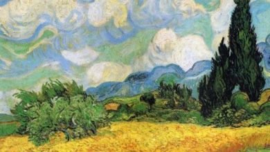شاهد لوحة حقل القمح.. من إبداع الفنان فان جوخ