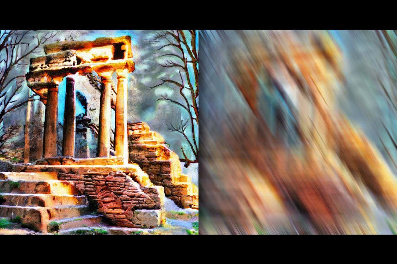 يخلق الذكاء الاصطناعي المولد للصور أوهامًا بصرية غريبة