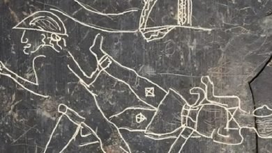 اكتشاف لوحة تصور مشاهد المحاربين تعود للقرن الخامس قبل الميلاد في إسبانيا