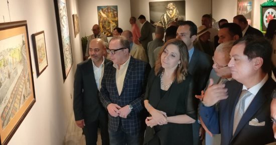 وزيرة الثقافة تفتتح الدورة الـ44 للمعرض العام بمشاركة 300 فنان