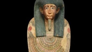 عرض تابوت مصرى من العصر البطلمى بـ 600 ألف جنيه إسترلينى بمزاد لندن