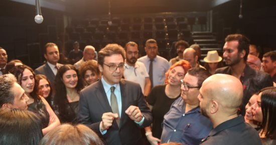 وزير الثقافة يشهد مشروع تخرج “استوديو المواهب” ويؤكد: نمتلك طاقة إبداعية