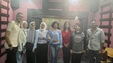 تسجيل أول كتاب صوتى للطلبة المشاركين فى برنامج التدريب بالقومى للترجمة
