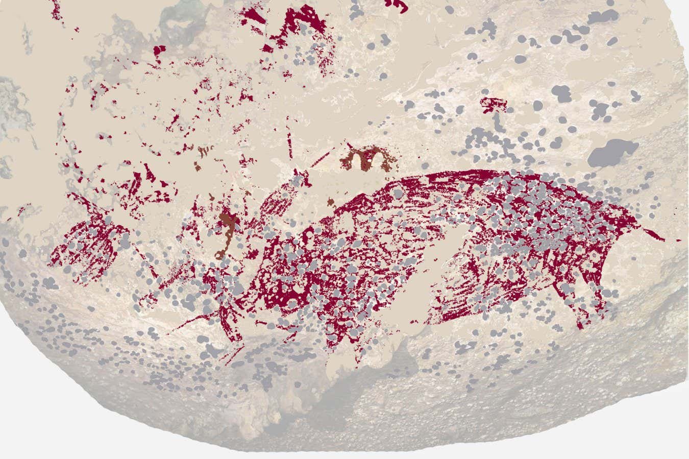 تعتبر صورة الخنزير التي يبلغ عمرها 50 ألف عام أقدم فن سردي معروف
