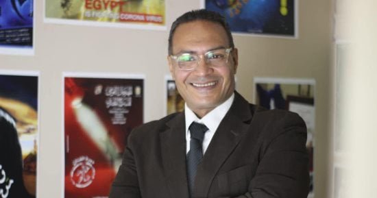 مصطفى عوض مصمم بوستر المهرجان التجريبي: قصدت التضامن مع شعب فلسطين بالفن مصطفى عوض مصمم بوستر المهرجان التجريبي: قصدت التضامن مع شعب فلسطين بالفن