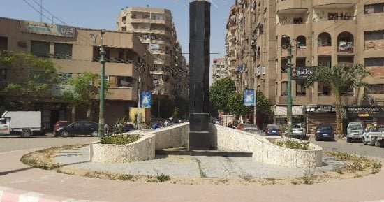 إزاله تمثال نفرتيتى من المنيا بعد تدخل التنسيق الحضارى إزاله تمثال نفرتيتى من المنيا بعد تدخل التنسيق الحضارى