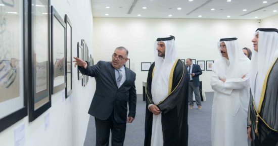 افتتاح فعاليات الدورة الـ11 من ملتقى الشارقة للخط