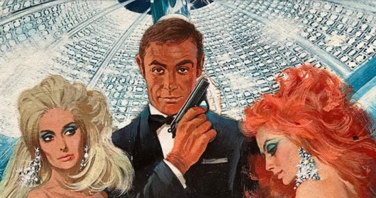 ملصق فيلم جيمس بوند لـ شون كونرى للبيع بـ387 ألف دولار فى مزاد لندن ملصق فيلم جيمس بوند لـ شون كونرى للبيع بـ387 ألف دولار فى مزاد لندن