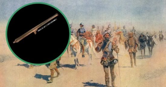 كان يستخدم لخرق الجدران.. اكتشاف أقدم سلاح نارى فى أمريكا كان يستخدم لخرق الجدران.. اكتشاف أقدم سلاح نارى فى أمريكا